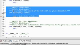 PyQt4 Model View Tutorial Part 041 [upl. by Sinnaiy]