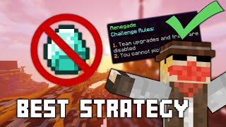 BEDWARS quotRenegadequot CHALLENGE GUIDE  Hypixel Minecraft [upl. by Ardnuhsed417]