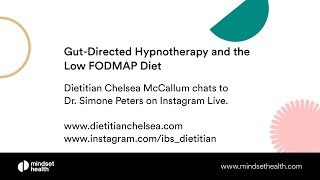 IBS GutDirected Hypnotherapy and the Low FODMAP Diet [upl. by Niltiac]