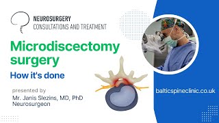 How exactly lumbar microdiscectomy surgery is being done [upl. by Lednik]