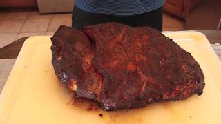 How to Prep and Smoke a Pork Butt on a WSM [upl. by Enidanreb]