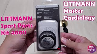 LITTMANN Spare Parts Kit 40011  For Master Cardiology  Unboxing and Testing [upl. by Enyar]