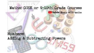 Numbers Adding and Subtracting Powers [upl. by Alyahsat306]