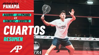 Highlights TOLITO AGUIRRE  TITO ALLEMANDI vs SÁNCHEZ  CHIOSTRI  CUARTOS  Adidas Panamá Open [upl. by Nosnorb]