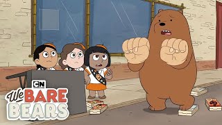 Monster Grizz  We Bare Bears  Cartoon Network [upl. by Annawd]