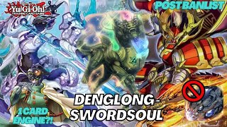 YuGiOh Denglong  Swordsoul  SuperHeavy Samurai Combos amp Decklist New Format  Post Banlist [upl. by Roselle]