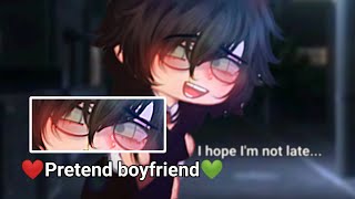 ❤️Pretend Boyfriend💚  GachaHarry Potter AUUA meme DrarryHarco Not OG Perfect couple [upl. by Soalokcin349]