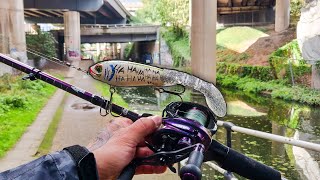 Catching Pike on CUSTOM Lures  Urban Pike Fishing [upl. by Odlamur20]