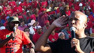 CIC  JULIUS MALEMA in PETER NCHABELENG MOLETJIE [upl. by Klecka]