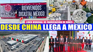 Desde China llega a México la Empresa Asiática CITIC DICASTAL líder mundial en fabricación de rines [upl. by Ralip]