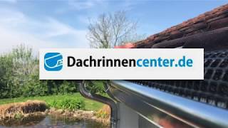 Dachrinne ohne löten  Dachrinnencenterde [upl. by Benedetta]