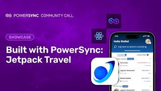 Built with PowerSync Showcase Jetpack Travel [upl. by Onil]