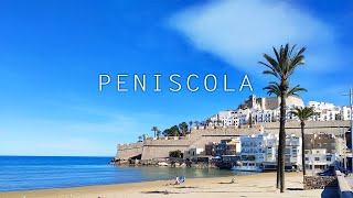 4K Peniscola Spain 🇪🇸  Walking Tour 2023 [upl. by Bennett]