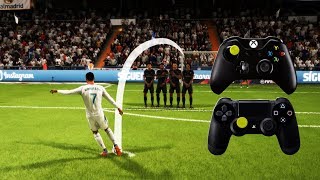 FIFA 18 FREE KICK TUTORIAL  Xbox amp Playstation  HD 1080p [upl. by Booze]