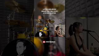 LATOYA DELARASA  BUKAN AKU TAK CINTA LIVE DRUM COVER shorts latoyadelarasa drums ewavirasat [upl. by Adlei]