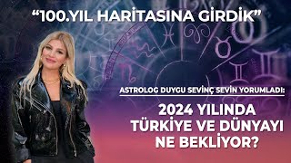 2024te Türkiye ve dünyayı neler bekliyor  Astrolog Duygu Sevinç Sevin anlattı [upl. by Otsedom453]