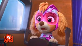 PAW Patrol The Mighty Movie 2023  Skye and PAW Patrol Save a Plane Scene  Movieclips [upl. by Ashbey]