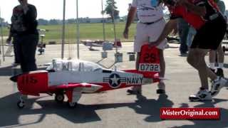 Incedible RC Beechcraft T34 Mentor [upl. by Llerret]