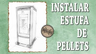 Instalar estufa de pellets [upl. by Breanne192]