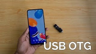 Redmi Note 11 Redmi Note 11S USB OTG Support [upl. by Aleac]