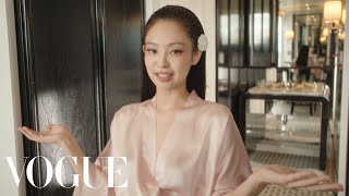 Blackpink’s Jennie Gets Ready for the Met Gala  Vogue [upl. by Eriam]