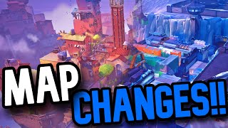 All Icebox And Ascent Map Changes Before and After [upl. by Izak]