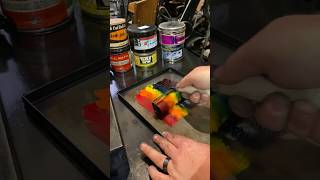 Rolling out multiple ink colors for letterpress printing [upl. by Rangel]