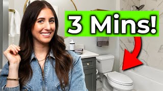 How To Clean A Toilet in 3 Minutes Clean My Space [upl. by Thistle699]