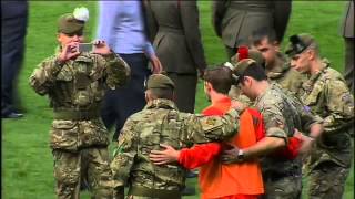 Armed Forces Day At Ibrox [upl. by Aerona]