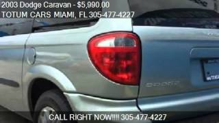 2003 Dodge Caravan Sport 4dr Minivan for sale in Miami FL 3 [upl. by Nonnah545]