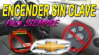 Encender el Aveo o Chevy sin clave para siempre elimina la clave [upl. by Magdala]