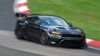 Witness the Mustang GTD Crush the Nürburgring [upl. by Penoyer658]