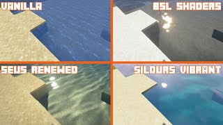 Vanilla vs Seus Renewed vs BSL Shaders vs Sildurs Vibrant Extreme VL  Shader Comparison [upl. by Ledif696]