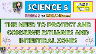 SCIENCE 5  QUARTER 2 WEEK 8  THE NEED TO PROTECT AND CONSERVE ESTUARIES AND INTERTIDAL ZONES [upl. by Stanfield]