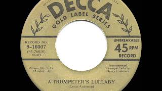 1951 HITS ARCHIVE A Trumpeter’s Lullaby  Leroy Anderson his original version [upl. by Resor]