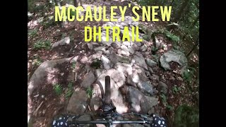 OUT WITH IT New DH trail at McCauley Mountain [upl. by Pooh]