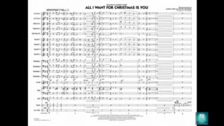 All I Want for Christmas Is You arranged by John Berry [upl. by Nolahs99]