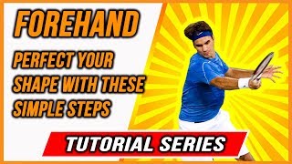 Tennis Forehand Technique  3 simple steps to better technique on your forehand [upl. by Lattonia77]