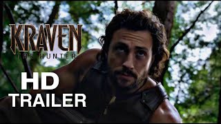 KRAVEN THE HUNTER 2024 TRAILER  Trailer Club  Aaron Taylor Johnson Russel Crowe Ariana DeBose [upl. by Cattan735]