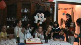 Topolino alla festa di compleanno di VanessaMPG [upl. by Atilrahc336]