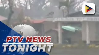 Barangay Carlagan a subisland town of Burdeos in Quezon took the full brunt of Karding [upl. by Luttrell]