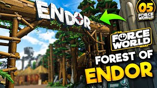 Building ENDOR From STAR WARS • Building Force World  5 [upl. by Yt]