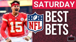 My 2 Best Bets amp Picks for Saturday in the NFL [upl. by Sihtam]