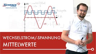 WechselstromMittelwerte – Beschreibung einer Wechselgröße [upl. by Enahsal]