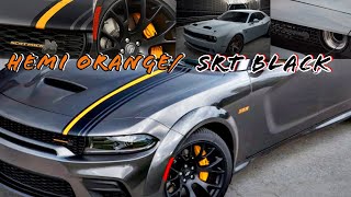 Dodge Introduces  SRT Black and Hemi Orange Packages Are they worth it [upl. by Auod]