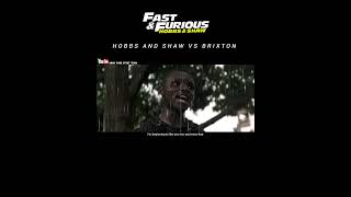 Hobbs and Shaw vs Brixton  coming this Saturday 22nd of june 2024 shorts [upl. by Charteris]