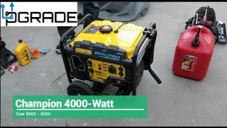 Champion Generator 4000 watt [upl. by Halette768]