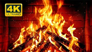 🔥 Cozy Fireplace 4K 12 HOURS Fireplace with Crackling Fire Sounds Crackling Fireplace 4K [upl. by Ttik611]