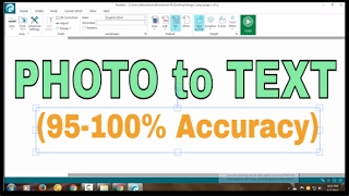 Convert PhotoImage to Text Best Accurate OCR Software Readiris [upl. by Arret398]