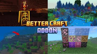 BETTER CRAFT ADDON QUE ADICIONA NOVOS MINÉRIOS E MOBS AO MINECRAFT 12080 [upl. by Anivlac]